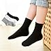 Guanquartz 10Pairs soft and breathable socks for boys and girls - high cotton, anti-odor, elasticized with boneless stitching for comfort, perfect for students, teens, and sports
