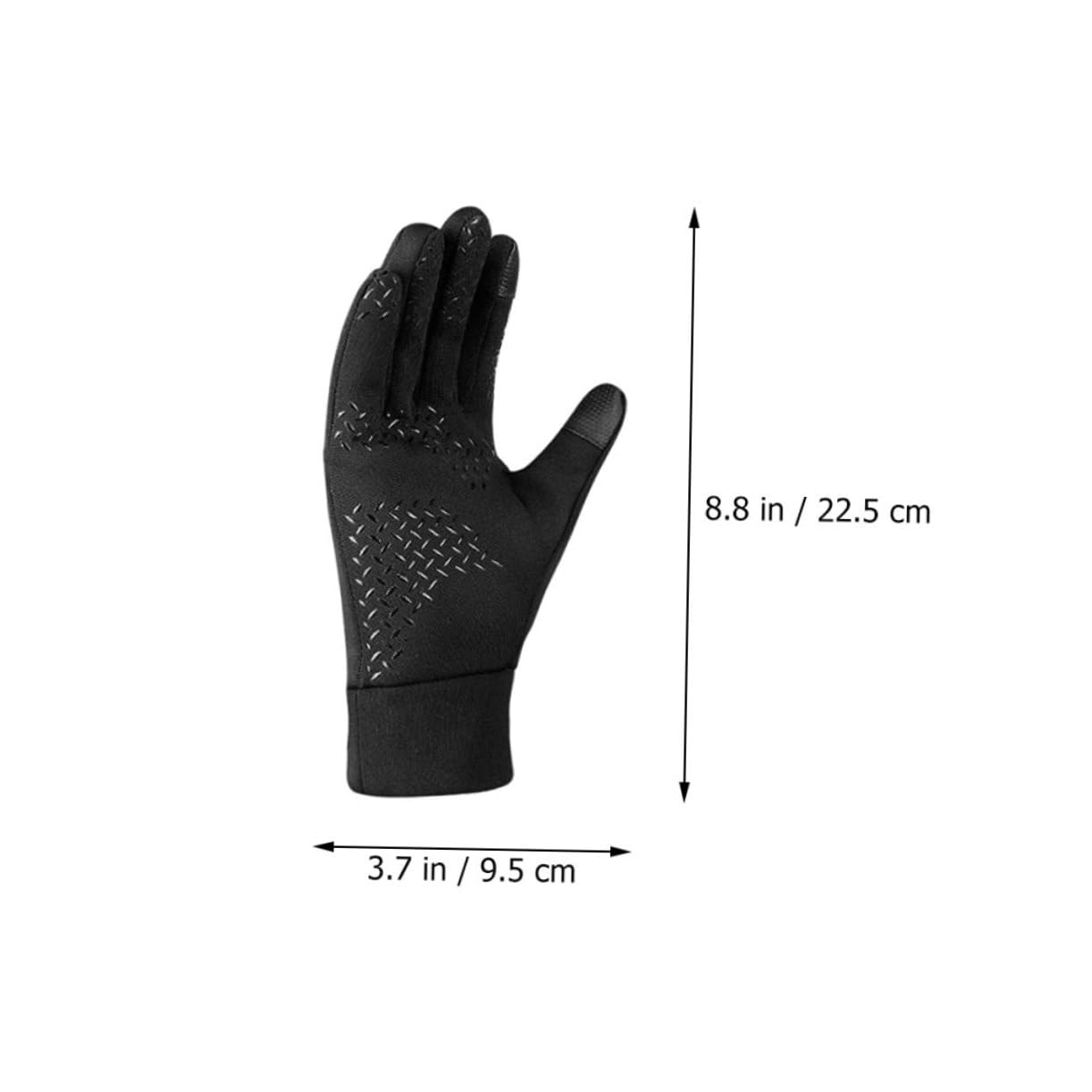 NOLITOY Warm Winter Cycling Gloves Windproof Touch Screen Men's Winter Work Gloves