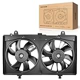 Torchbeam Engine Cooling Radiator Fan Assembly Compatible with Nissan Sentra Models 2007-2012 Radiator Cooling Fan Kit Replacement 620-455 21481ET000