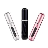 Tragbare: Tragbare Sprühflasche, leicht, kompakt, kompakt und platzsparend, passend Ideal zum Aufbewahren von Parfums, Tonern, Lotionen, Make-up-Entfernern usw. Ideal für die Platzierung in Ihrem Geldbeutel, Handtasche, Auto, Sporttasche, etc. Geben Sie Ihnen ein frisches Parfümspray, wenn Sie den ganzen Tag unterwegs sind. Natürlich können Sie es als Geschenk für Ihre Familie oder Freunde, als zartes und besonderes Geschenk Überraschung, Sie werden hören, 