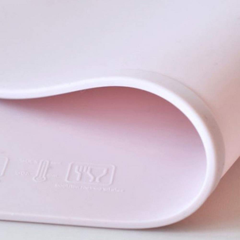 Confezione da 2 tovagliette all'americana per bambini Tovagliette in silicone Tovagliette infrangibili per bambini Tovagliette a forma di nuvola Tovagliette da cucina per bambini (blu)