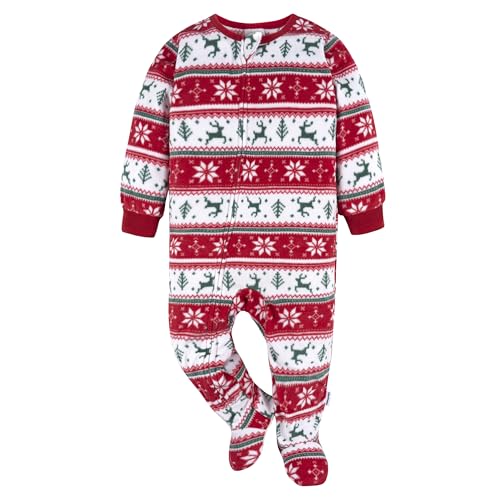 Image of Gerber Baby Boys' 2-Pack Sleep 'N Play Pajamas