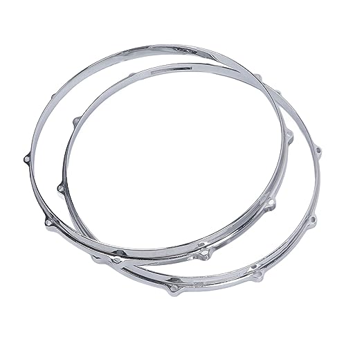 Juego de aros para tambor de aleación 14 pulgadas 2 piezas miniatura 2