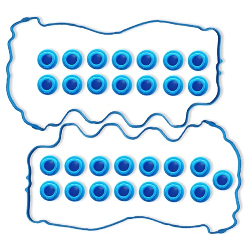 Image of VS50664R for Ford F150 Valve Cover Gasket Seal 5.4L Expedition Explorer Mustang Lincoln Mark Navigator Mercury 4.6L 5.4L Head Gasket Seal F-150 F250 F350 2004 2005 2006 VS50372 VCF330-C