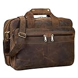 Características: Dimensiones: 40 x 32 x 20 cm | Modelo: Alexander | Peso: 1850 gramos | Material: piel de vaca | Para hombres y mujeres | Fabricante: STILORD | Compatibilidad: portátiles de 15,6' en el compartimento principal (sin acolchar) o de 14' en la funda separada de portátil (33 x 23 cm)