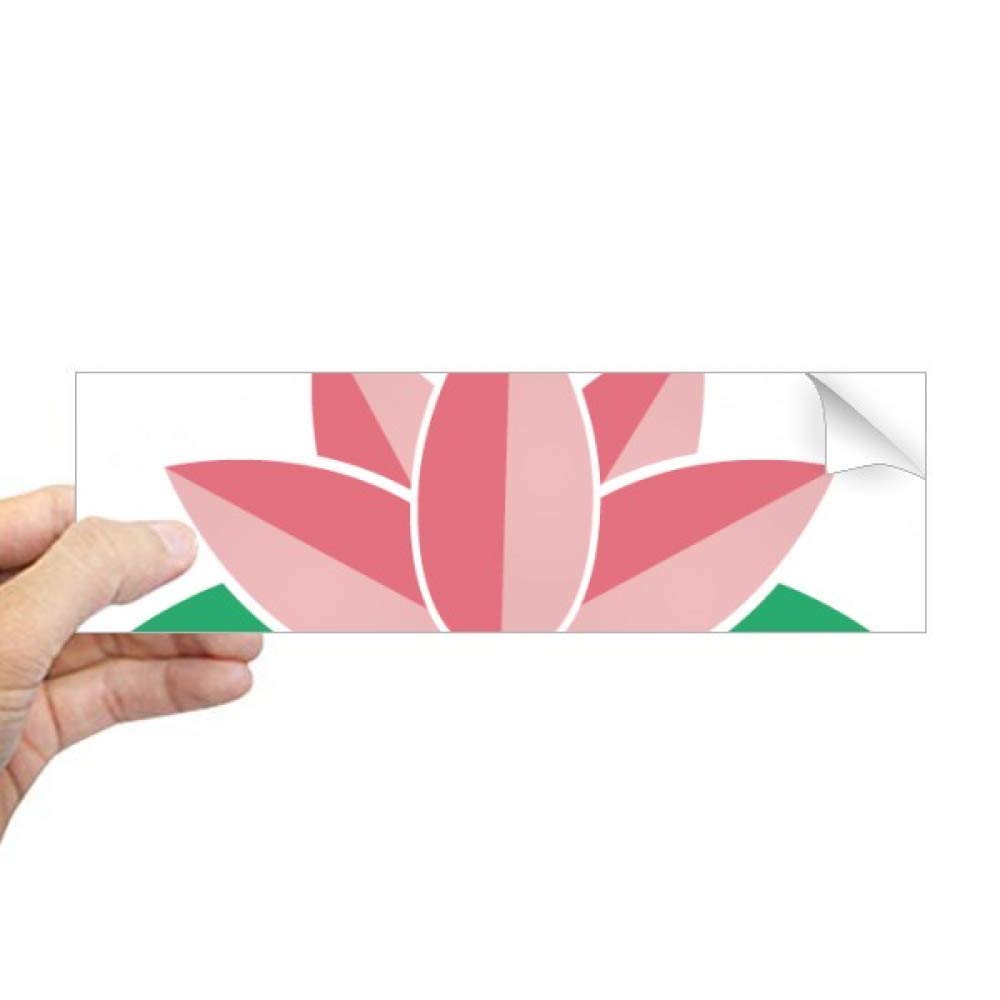 Sticker fleur de lotus pour fenêtre autocollant occultant et film décoratif vitrage
