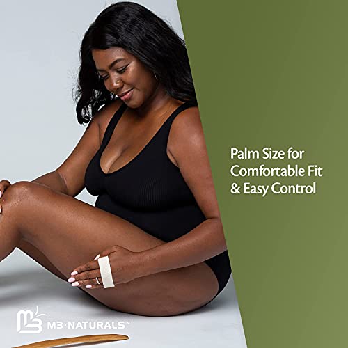 M3 Naturals Anti-Cellulite Massage Oil With Body Brush Bundle #TOP6