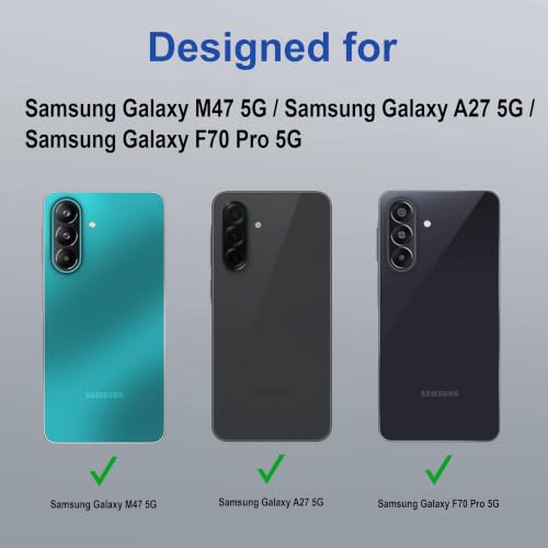 Image of Zapcase Back Case Cover for Samsung Galaxy M47 5G | Magnetic Case with Built-in Metal Ring | Supports MagSafe Charger, Wallet & Car Mount | Shockproof Hybrid PC + TPU | Black