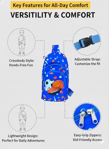 Image of Kizzi Print Colourful Cross body Bags for Boys and Girls Kids School, Picnic, Return Gifts