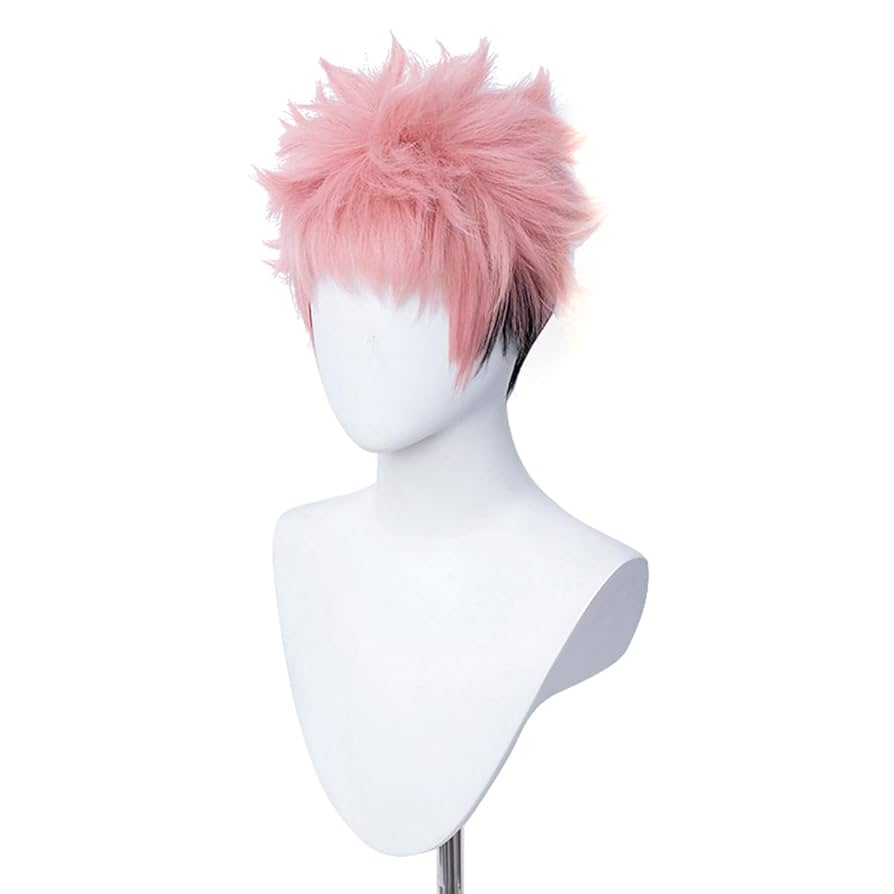 Amazon.co.jp: オレンジピンクの髪 アニメ呪術回戦虎杖悠仁