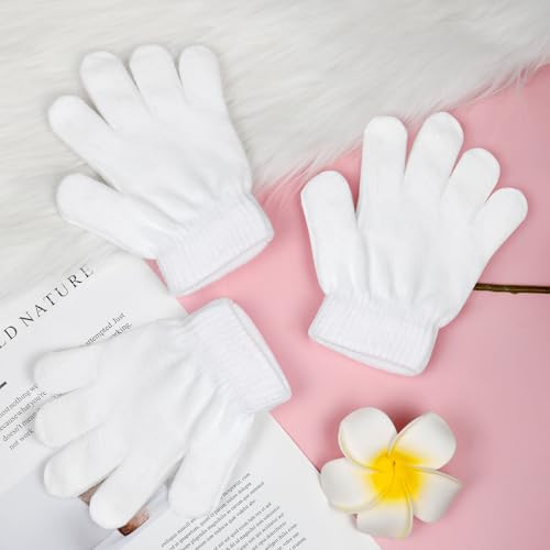 Image of ONESING 12 Pairs Kids Gloves - Warm Knitted Winter Gloves Bulk for Girls Boys | Children Gloves Designed for Cold Weather