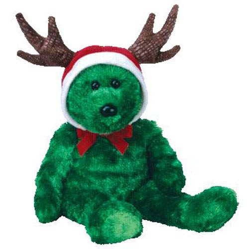 Beanie Babies TY Beanie Buddy - 2002 HOLIDAY TEDDY [Toy]