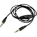 Produktbild TOOGOO 2 Stuecke 3,5mm M / M Stereo Kopfhoerer Audio Verlaengerungskabel Mit Lautstaerkeregler Schwarz