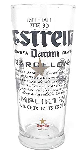 Estrella - Vasos de media pinta, 4 unidades