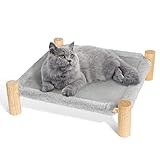 😻 [Intérieur et extérieur] Le look minimaliste et les couleurs neutres et douces du lit pour chat s'accordent parfaitement avec les meubles minimalistes et modernes. Pour se détendre au soleil. Sous des meubles hauts, il donne au chat un sentiment d'isolement et donc un sentiment de sécurité supplémentaire. En hiver, il peut également être placé à côté de la cheminée. Il convient à tout scénario intérieur ou extérieur, comme les canapés, les salons, les voyages, le camping, les jardins, etc.