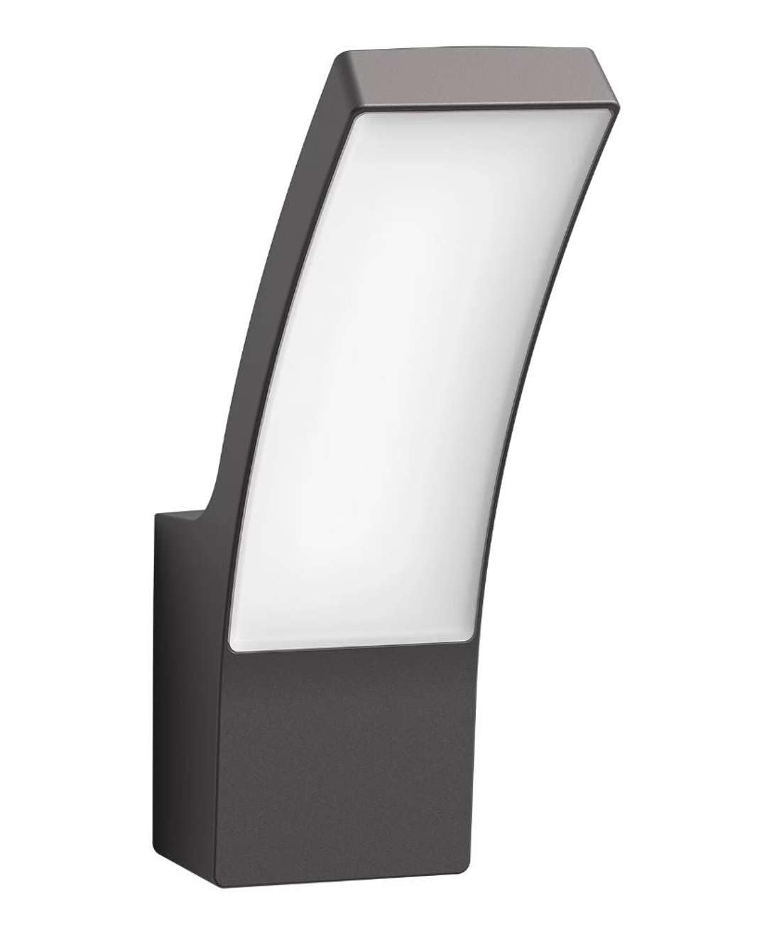 Philips Lighting - Aplique mural Splay, lámpara LED de exterior, color antracita, luz blanca neutra, 12W