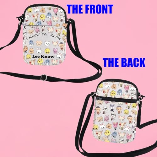JYTAPP Singer Group Crossbody Bag I Know You Know Lee Know Singer Fan Gift K-Drama Music Fans Gift for Fans4