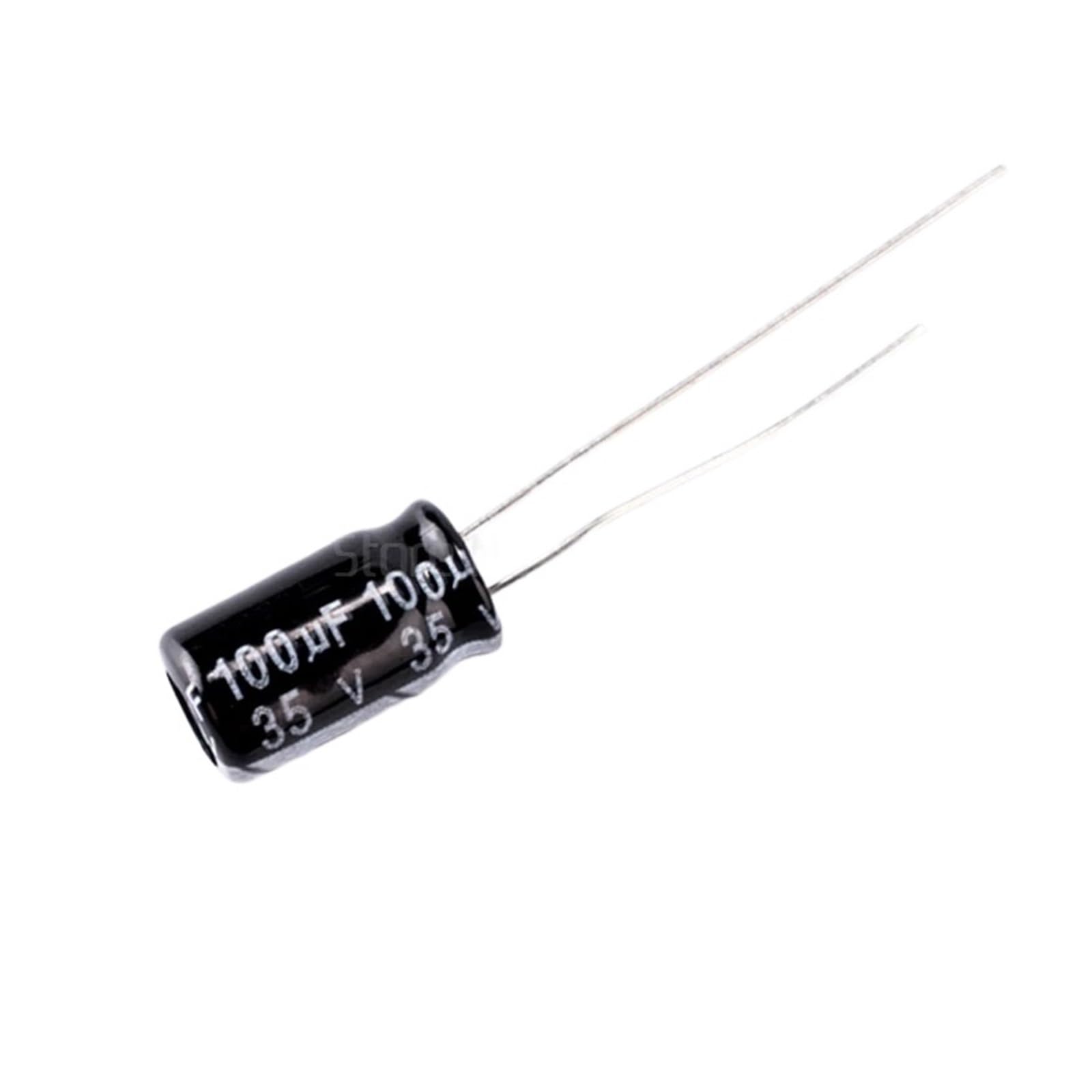 Condensateur 35V 100UF CAALO condensateur électrolytique aluminium 6x12mm dip composant