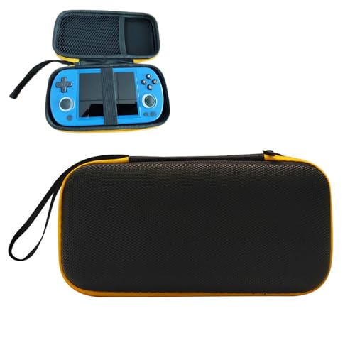 for ANBERNIC RG40XX Hケースカバー 保護カバー for ANBERNIC RG40XX Hキャリングケース 収納バッグ  ポータブルオーガナイザーバッグ 耐衝撃性 ハンドヘルドゲームコンソールケース 大容量 防水防塵 全面保護for A