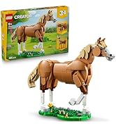 LEGO Creator 3'ü 1 Arada Güzel At 31166-9 Yaş ve Üzeri Doğa ve Hayvan Tutkunu Çocuklar için Ayı, ...