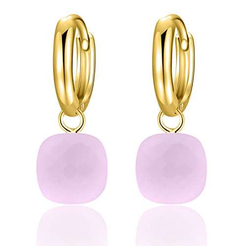 MetJakt Mujer  Plata de ley (925/1000)  plata de ley chapada en oro amarillo talla baguette     