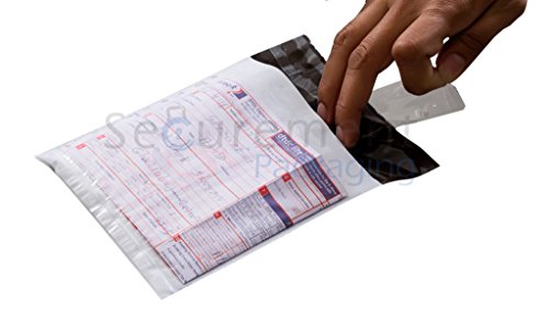 Image of Tamper Evident Courier bags with POD pouch (10 x 14 inches) (50 Polybags)