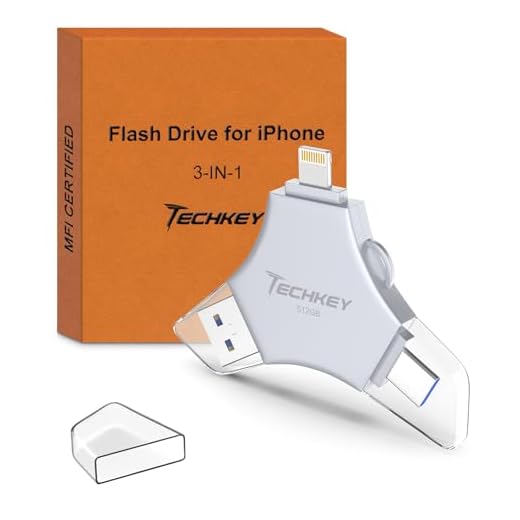 MFi Certified 512GB USB Flash Drive