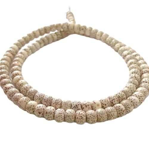 Collier graines étoiles 108 perles forme tonneau avec kit DIY complet - 2