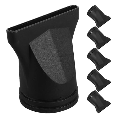 FRCOLOR Boquilla Concentradora para Secador de Pelo 6 Piezas, Accesorio Profesional Compatible 4.4-4.6 Cm, Resistente al Calor, Diseño de Flujo de Aire Preciso para Peinado Rápido