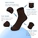 SERISIMPLE Kids Viscose Bamboo Above Ankle Socks Thin Mesh Summer Crew Comfortable Girls Boys Socks 5 Paris (US, Alpha, Medium, Regular, Brown)
