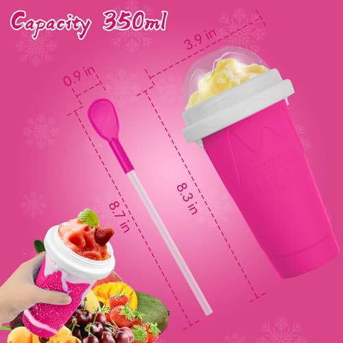 image for Honbuty Slushie Maker Cup, Magic Quick Frozen Smoothies Cup for Homema