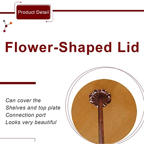 Support de verre à vin de barre réglable avec étagère double suspendue 65cm - 3