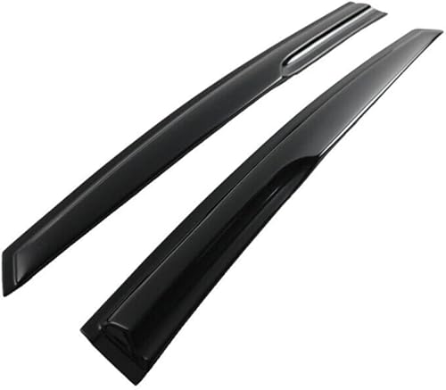 Miniatura 3 de 4 unids Sun Rain Deflector Guardia Viseras de Ventana Delantero Trasero Izquierdo Conductor Derecha Pasajero Superior Cinta en Ventana Externa