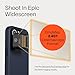 Moment 1.33x Anamorphic Mobile Lens – Capture True Cinematic Aspect Ratio, Gold or Blue Flare [Blue Flare, T-Series]