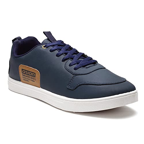 ASIAN Men's Achiever-13 Latest Stylish Casual Sneaker,Lace-up Lightweight Shoes for Running, Walking, Gym Shoes