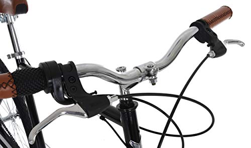 Vilano City Bike Men\'s 7 Speed Hybrid Retro Urban Commuter
