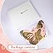 Geosar 20 Pcs 3D Large Butterfly Party Decoration 2 Layer Giant Paper Butterfly Stickers for Birthday Baby Shower Nursery Wall Decor (Gold,Pink)
