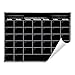 Everase Re-Stic Dry Erase Self-Adhesive Peel & Stick Blackboard Monthly Planner & Calendar (12 x 16 in.) FREE Marker & Cloth | Organizer, Walls, Refrigerators | Premium Quality Removable Decal