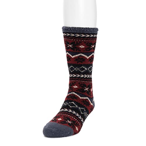 MUK LUKS Men's Slipper Socks Casual2
