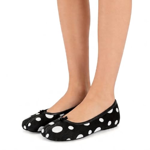 Image of Tabi Shoes Women Split Toe Shoes Wide Width Ballet Flats Comfort Casual Work Shoes for Women Office