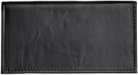 Hunter Allen Textured Bison Leather Checkbook Cover - Made in USA
