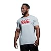 Canterbury Men's CCC Logo Tee T-Shirt | Soft Cotton Blend Non-Technical T-Shirt, Classic Marl, 4XL #2