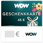 WOW Streaming Geschenkkarte For you - Digitaler Gutschein für Deutschland
