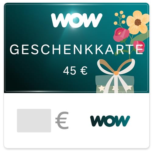 WOW Streaming Geschenkkarte For you - Digitaler Gutschein für Deutschland