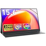 モバイルモニター モバイルディスプレイcocopar 15.6インチ スイッチ用モニター 非光沢IPSパネル 薄い 軽量 1920x1080FHD HDRモード/FreeSync対応/ブルーライト機能 USB Tpye-C/標準HDMI/カバー付VESA対応 dg-156mx