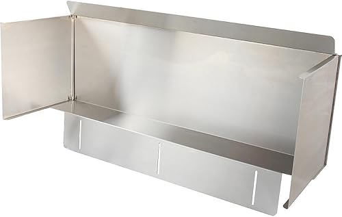 Miniatura 2 de Blaze - Protector contra viento para parrillas profesionales de gas LUX de 2 quemadores - BLZ-PROWG-27