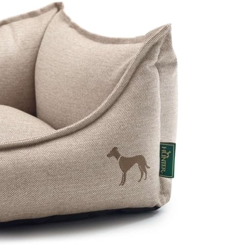 HUNTER Livingston Hundesofa, Hundebett, Strukturstoff, klassisch, S, beige