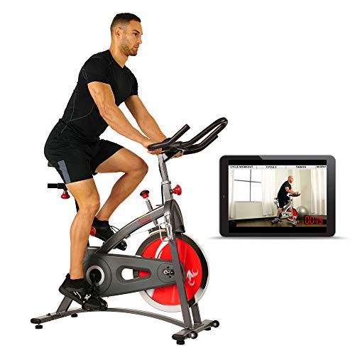 sunny health & fitness indoor cycling bike