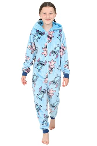 Grenouillère Stitch enfant combinaison pyjama polaire bleu Disney