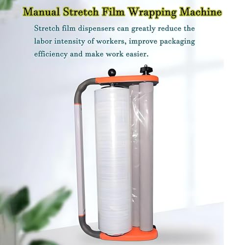 Ręczny podajnik folii stretch, Stretch Film Dispenser Handheld 500mm Width 157mm Max Diameter